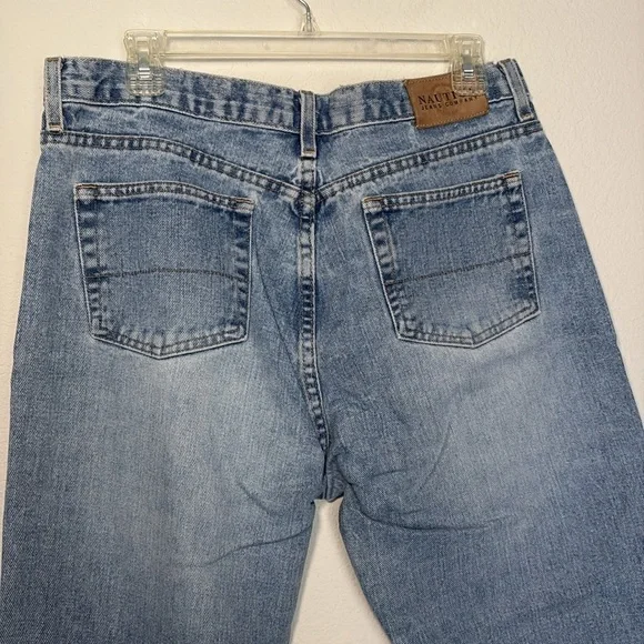 VINTAGE Women’s Náutica Denim Jeans Capris Cropped Vintage size 12 - Picture 3 of 5